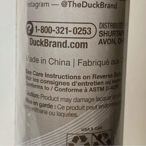 Duck Brand Easy Liner Removable Adhesive 3 Rolls Grey Quatre 20" x 15' - Picture 5 of 6